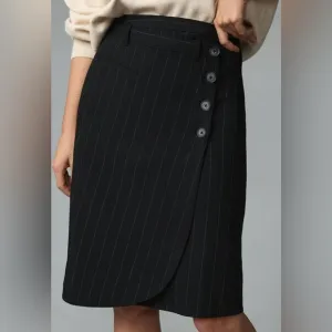 - Anthropologie Asymmetrical TrouserMidi Skirt casual skirt business wear