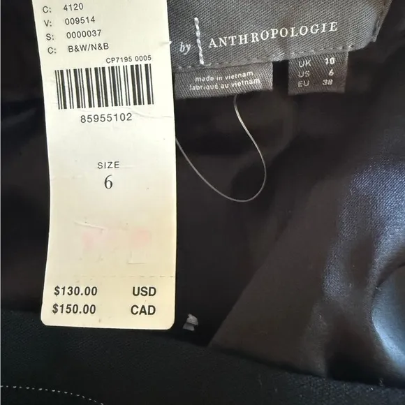 - Anthropologie Asymmetrical TrouserMidi Skirt casual skirt business wear
