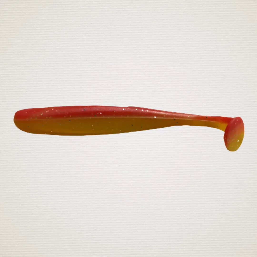 10 Packs of Soft Plastic Shad Paddle Tail Grub 7Cm Fishing Lures