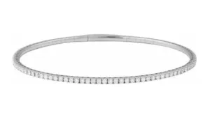 14kw 1.12ctw Flexible Bangle