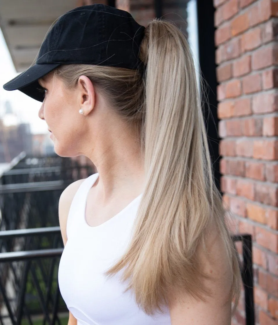14" Straight Hair Ponytail