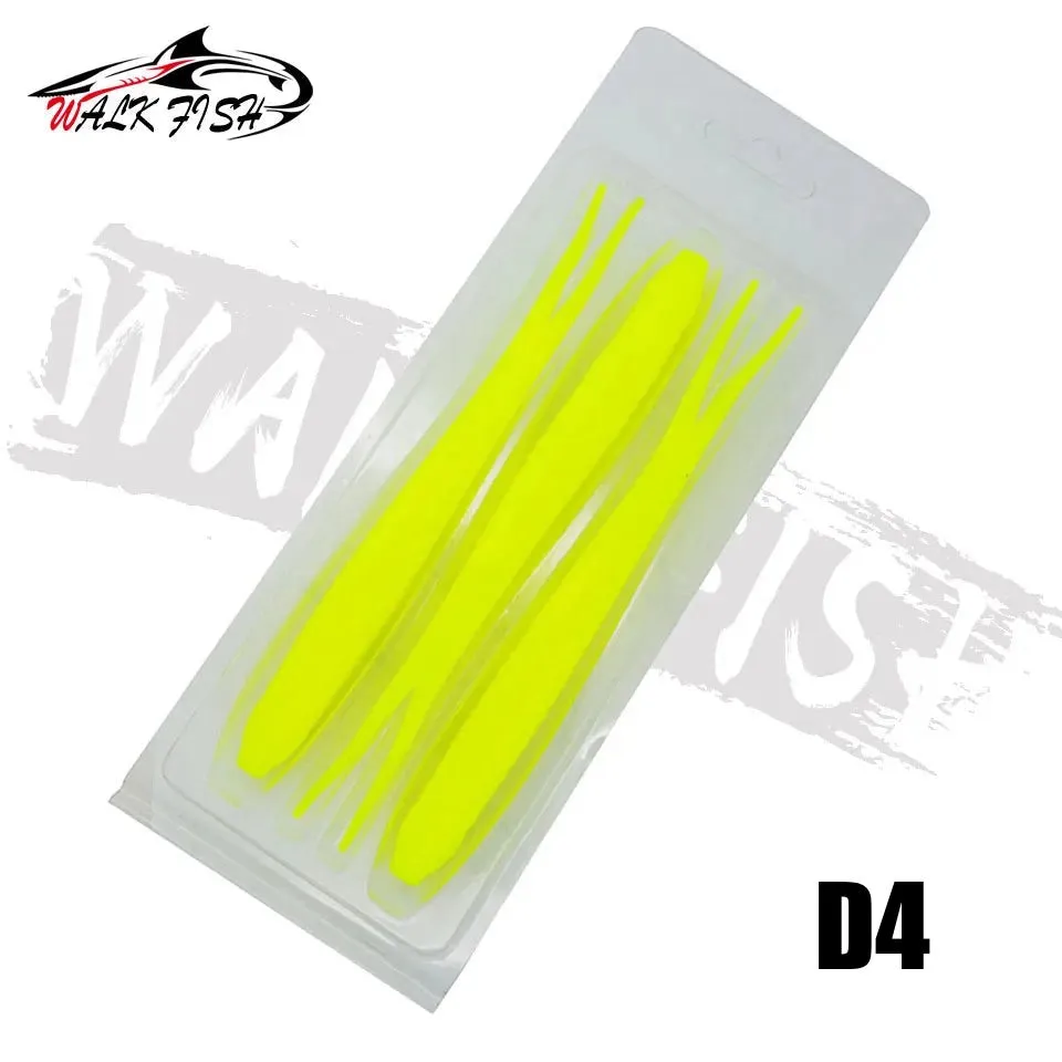 3pcs Drop Shot Soft jig Bait Fishing Lure 170mm 15.5g Split Tail Swimbait