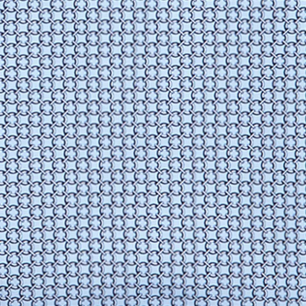 4-Way Stretch Link Print - Blue - New