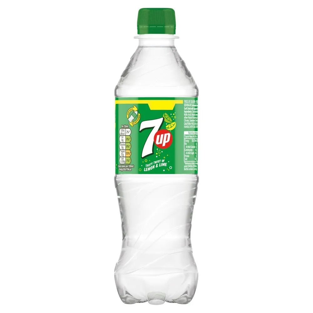 7UP Regular Lemon & Lime PMP 500ml (Case of 12)