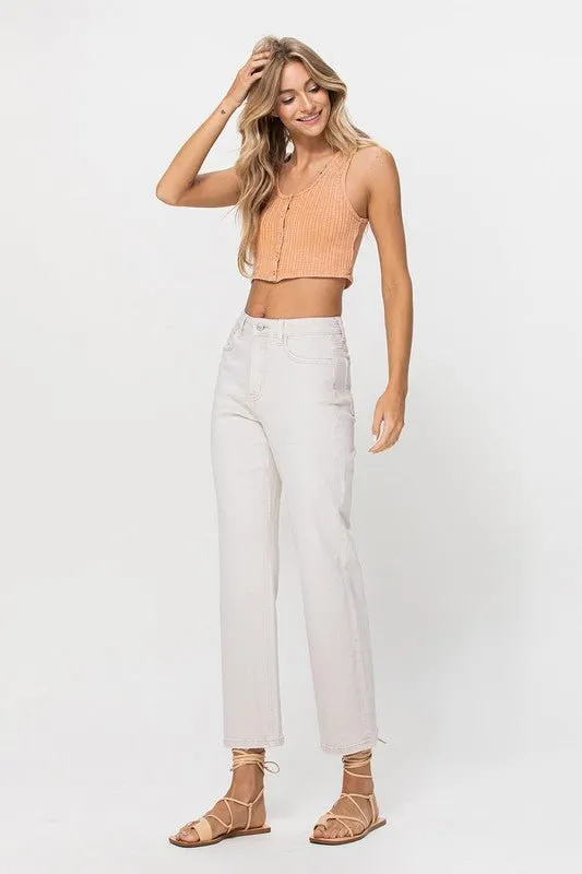 90S Vintage Straight Jeans