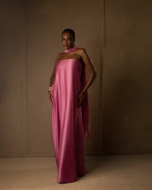 A Line Dress Pink