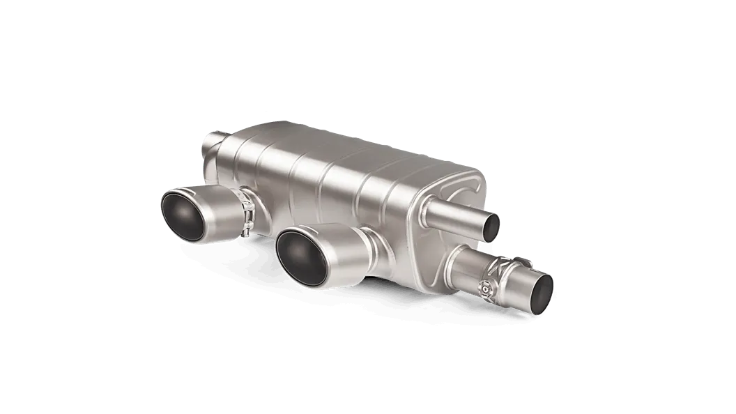 Akrapovič Slip-On Line (Titanium) - for OE sport exhaust for Porsche 911 Carrera /S/4/4S/GTS (991.2) 2016-2019