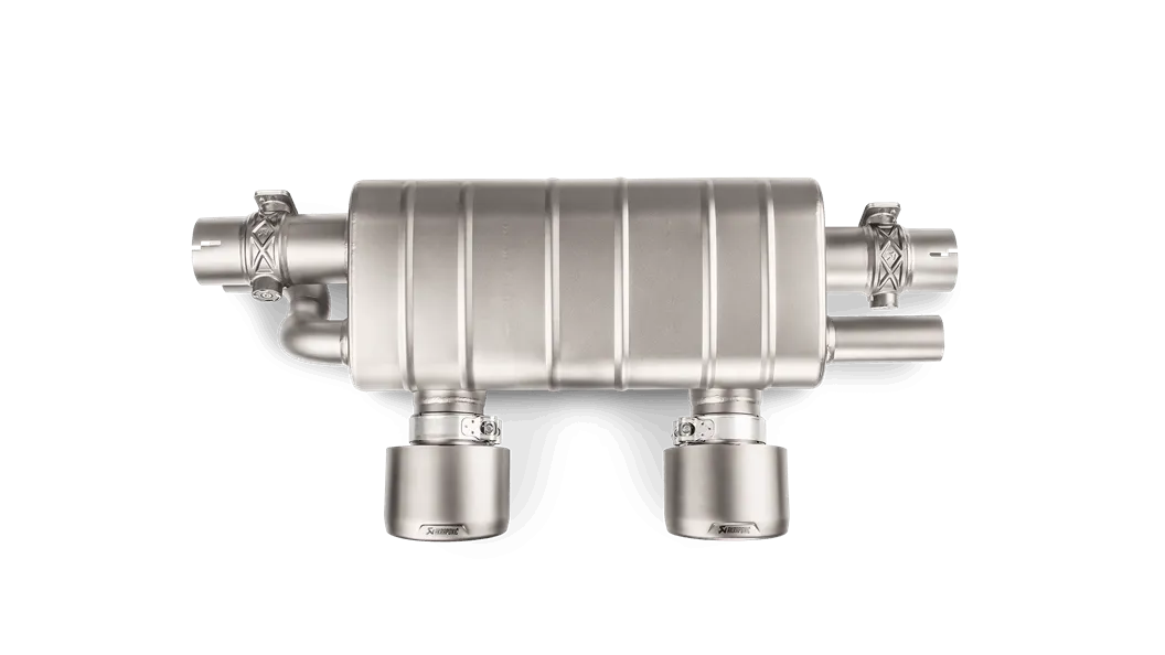 Akrapovič Slip-On Line (Titanium) - for OE sport exhaust for Porsche 911 Carrera /S/4/4S/GTS (991.2) 2016-2019