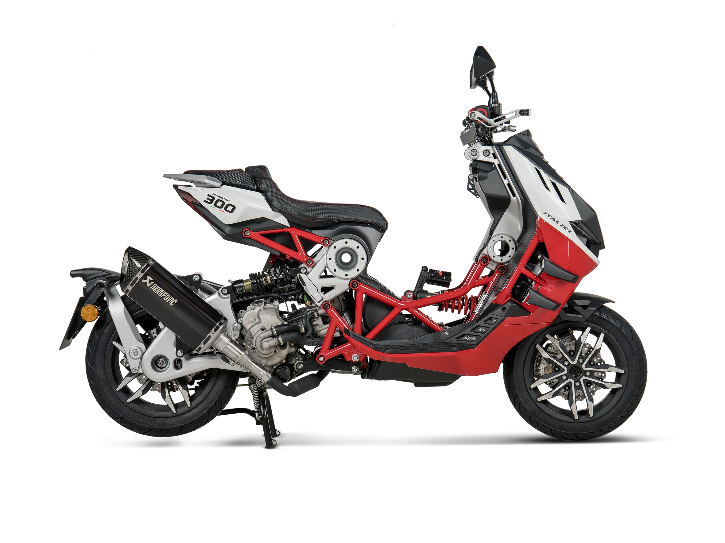 AKRAPOVIC ITALJET DRAGSTER 300 2024 EXHAUST SLIP-ON