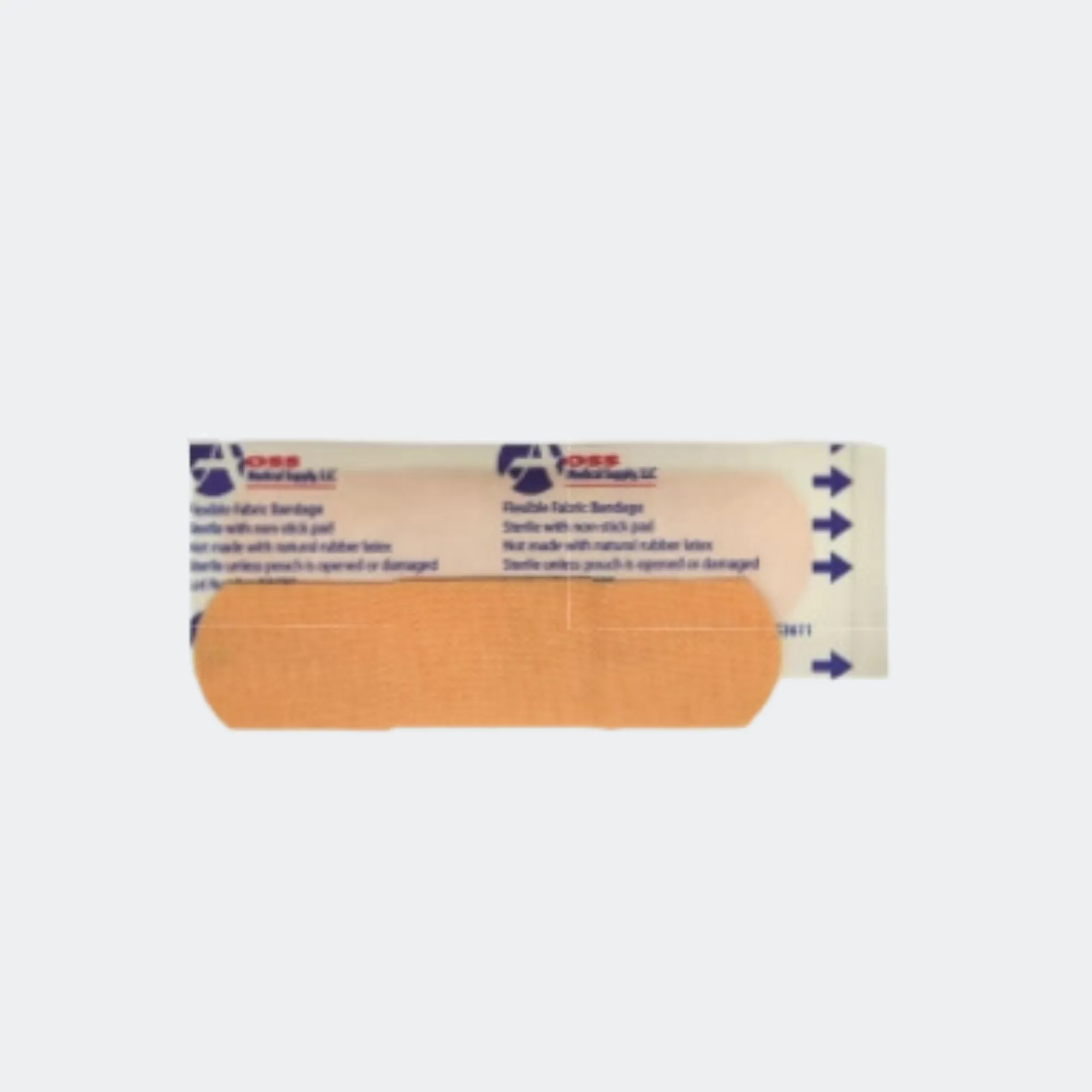 AOSS Flexible Fabric Bandage 3/4" by 3"