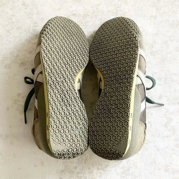 Asics Onitsuka Tiger Big Kids US Size 4 EU 36 22.5 cm Olive Green Boys Unisex