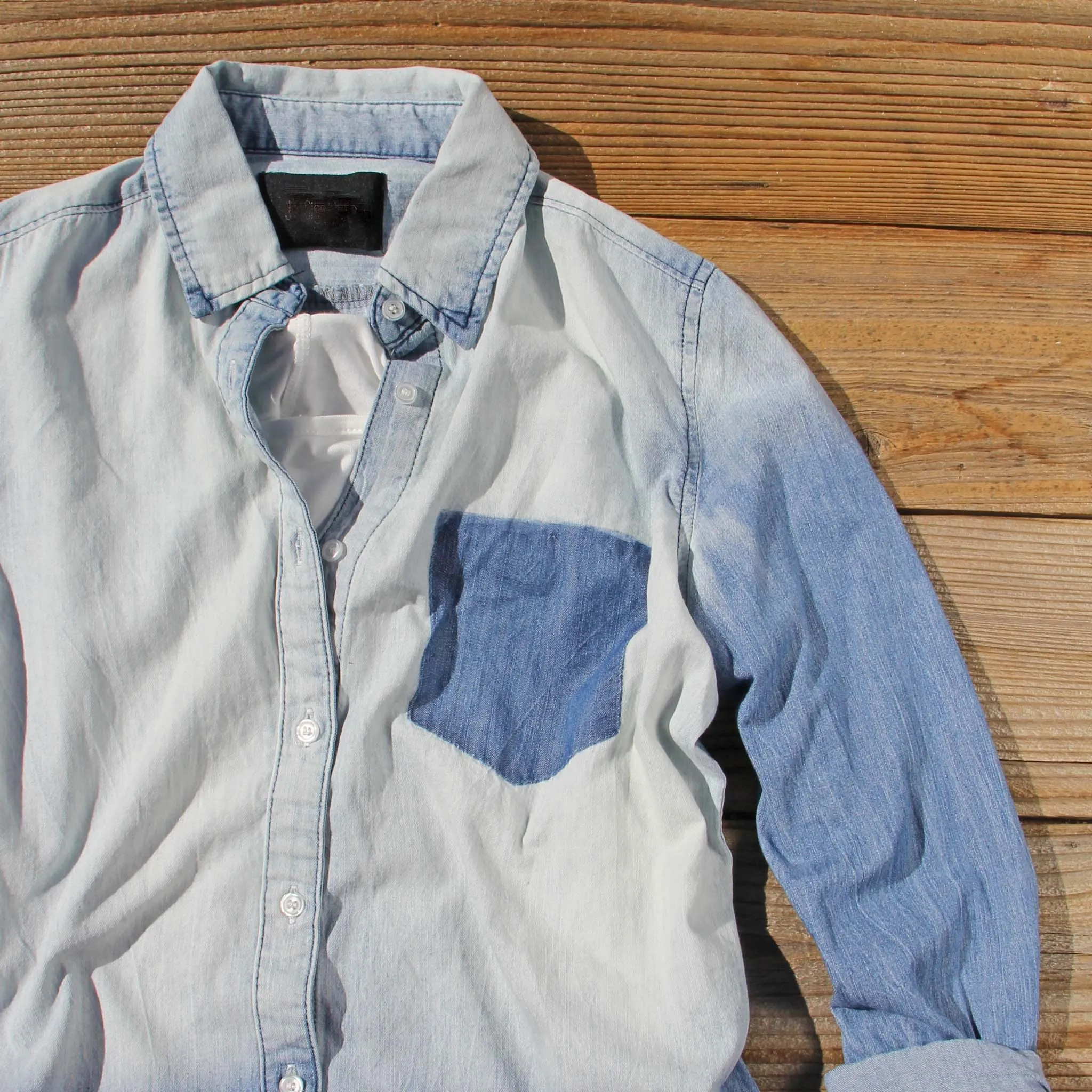 Autumn Denim Top