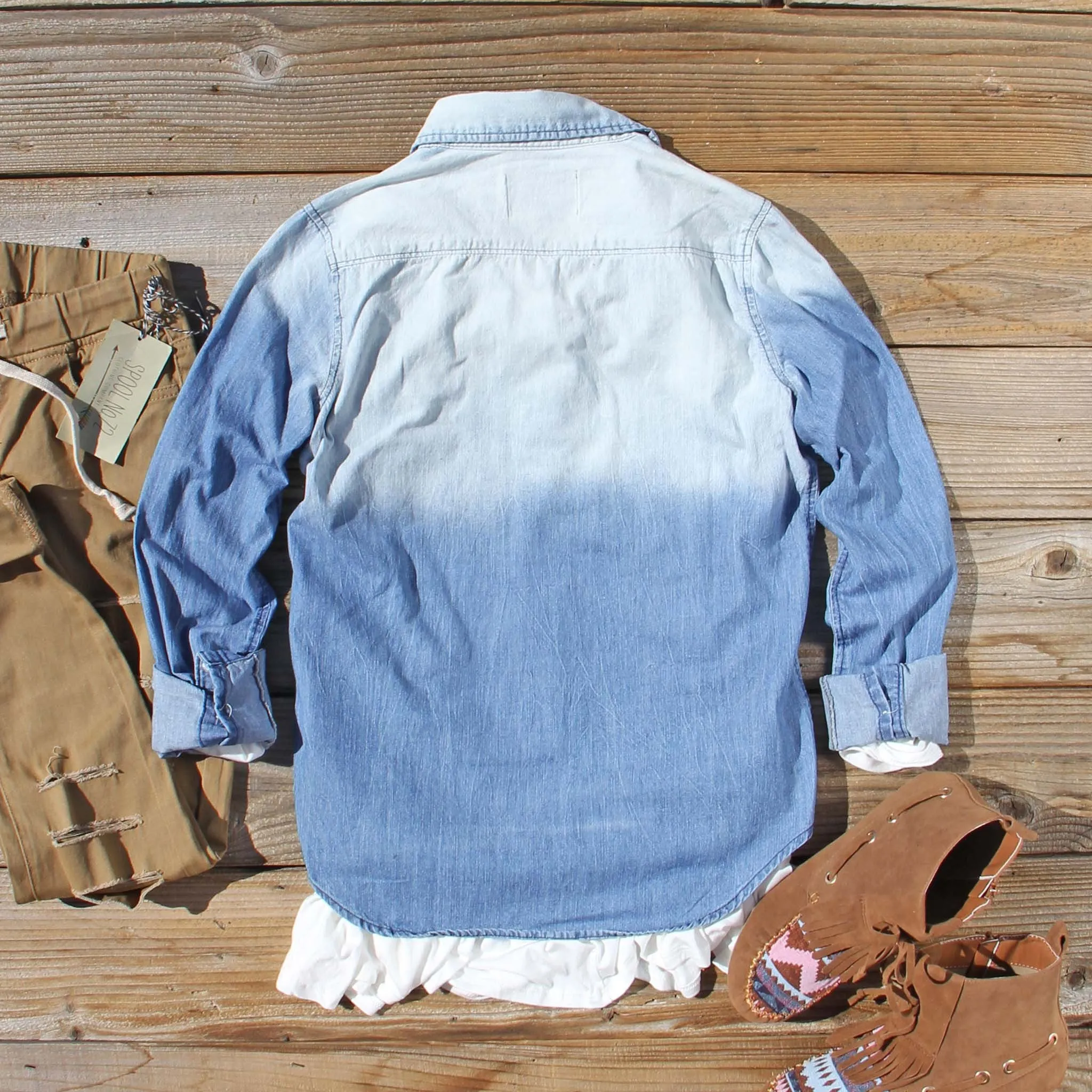 Autumn Denim Top