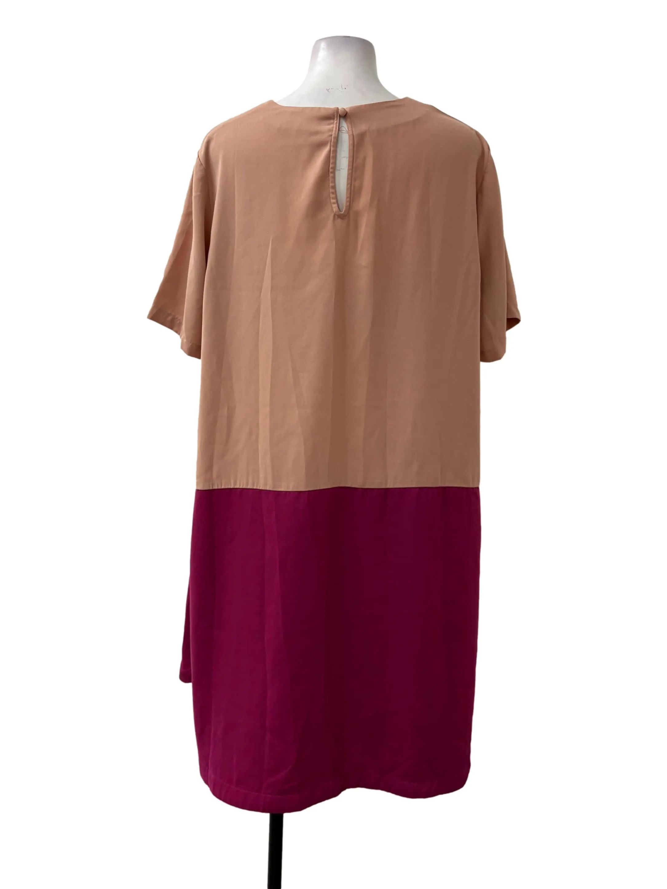 Beige Slip On Dress