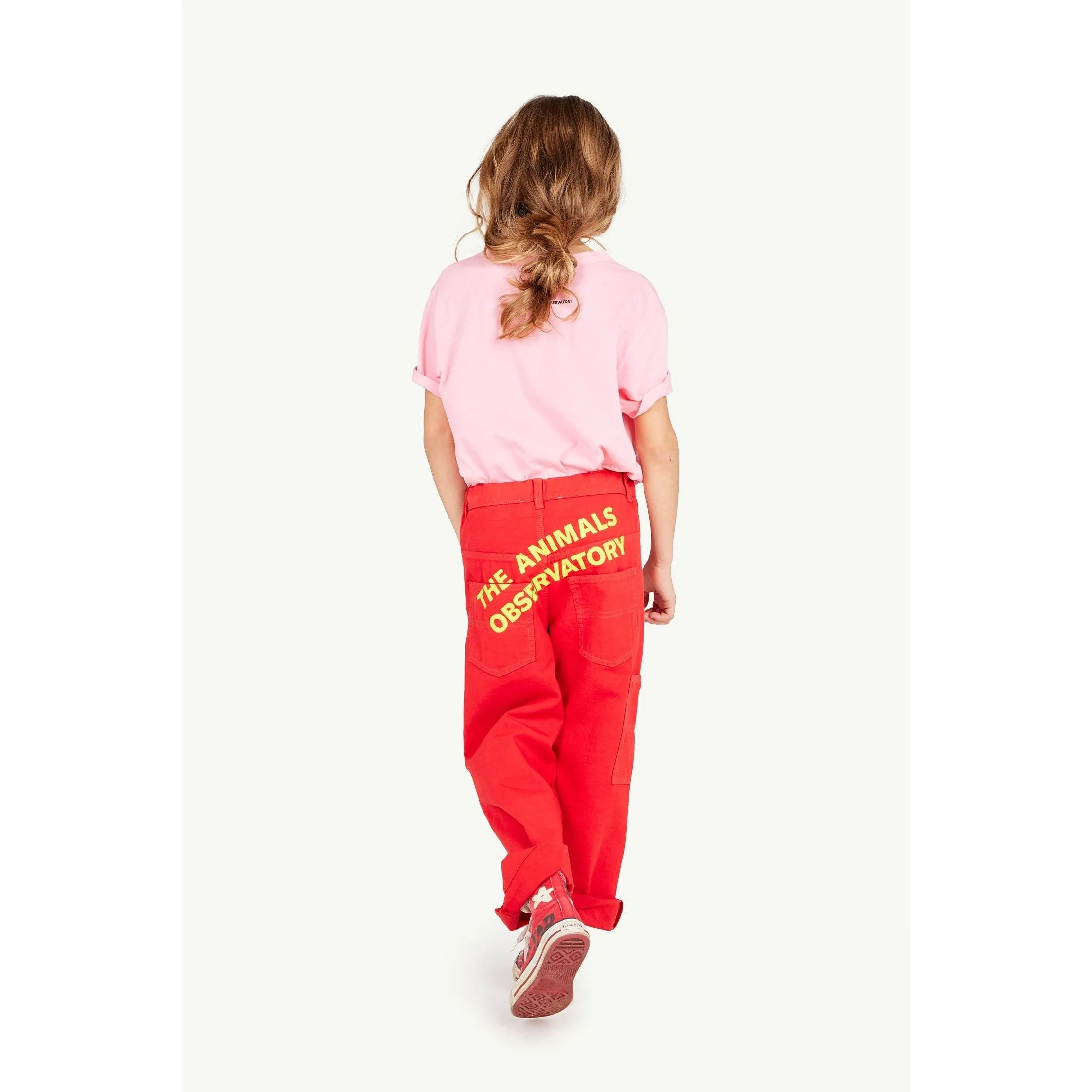 Big Rooster Relaxed T-Shirt Pink