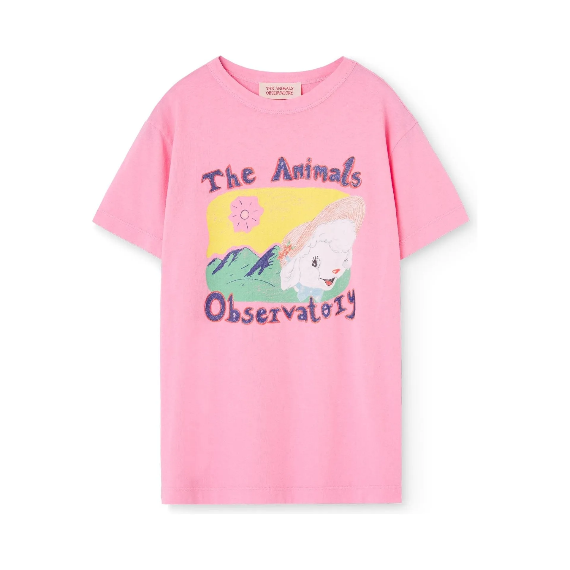 Big Rooster Relaxed T-Shirt Pink