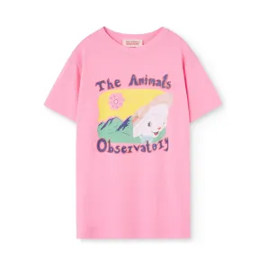 Big Rooster Relaxed T-Shirt Pink