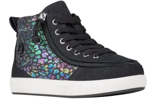 BILLY FOOTWEAR - Black Leopard Classic Lace Highs