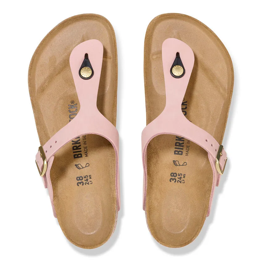 BIRKENSTOCK- GIZEH NUBUCK LEATHER SANDAL