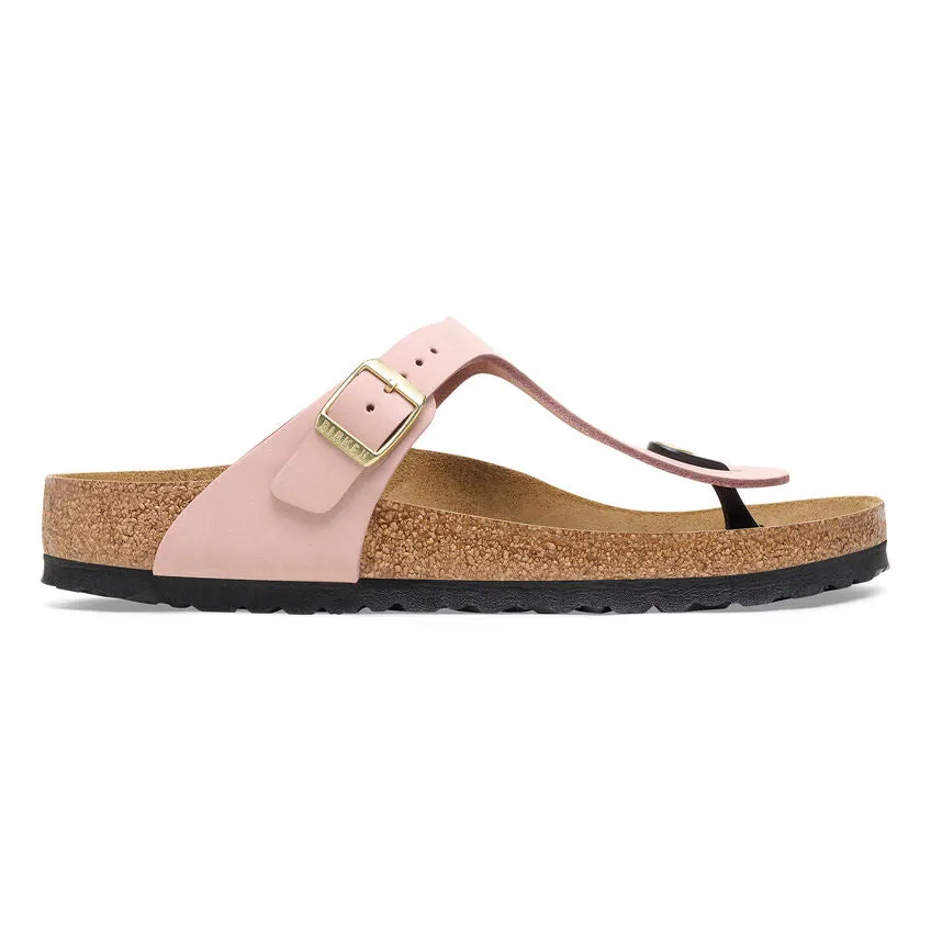BIRKENSTOCK- GIZEH NUBUCK LEATHER SANDAL