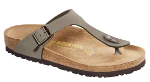 Birkenstock Gizeh Stone - Birkoflor Nubuck Regular