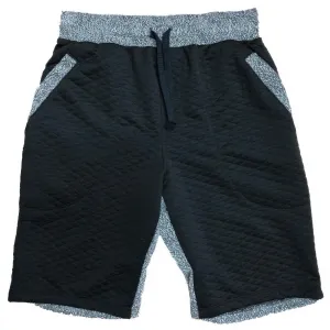 Black Contrast Shorts