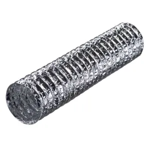 Blauberg Blauflex Aluminium Round Flexible Ducting 4" 100mm dia x 10m
