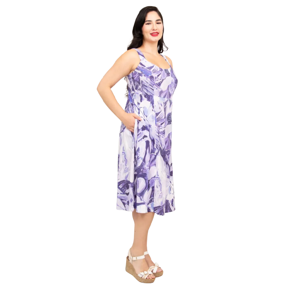 Blue Sky Shauna Dress - Mauve