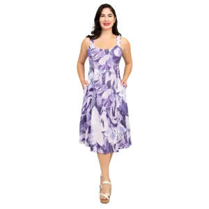Blue Sky Shauna Dress - Mauve