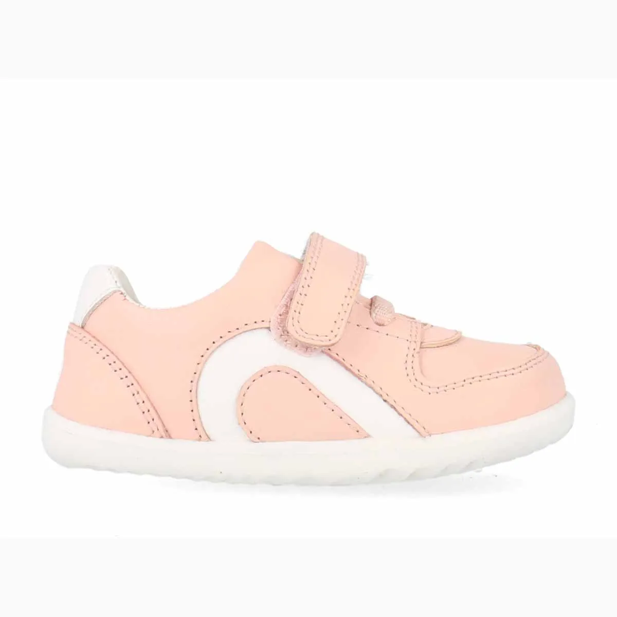 Bobux Step Up Comet Seashell   White Trainers