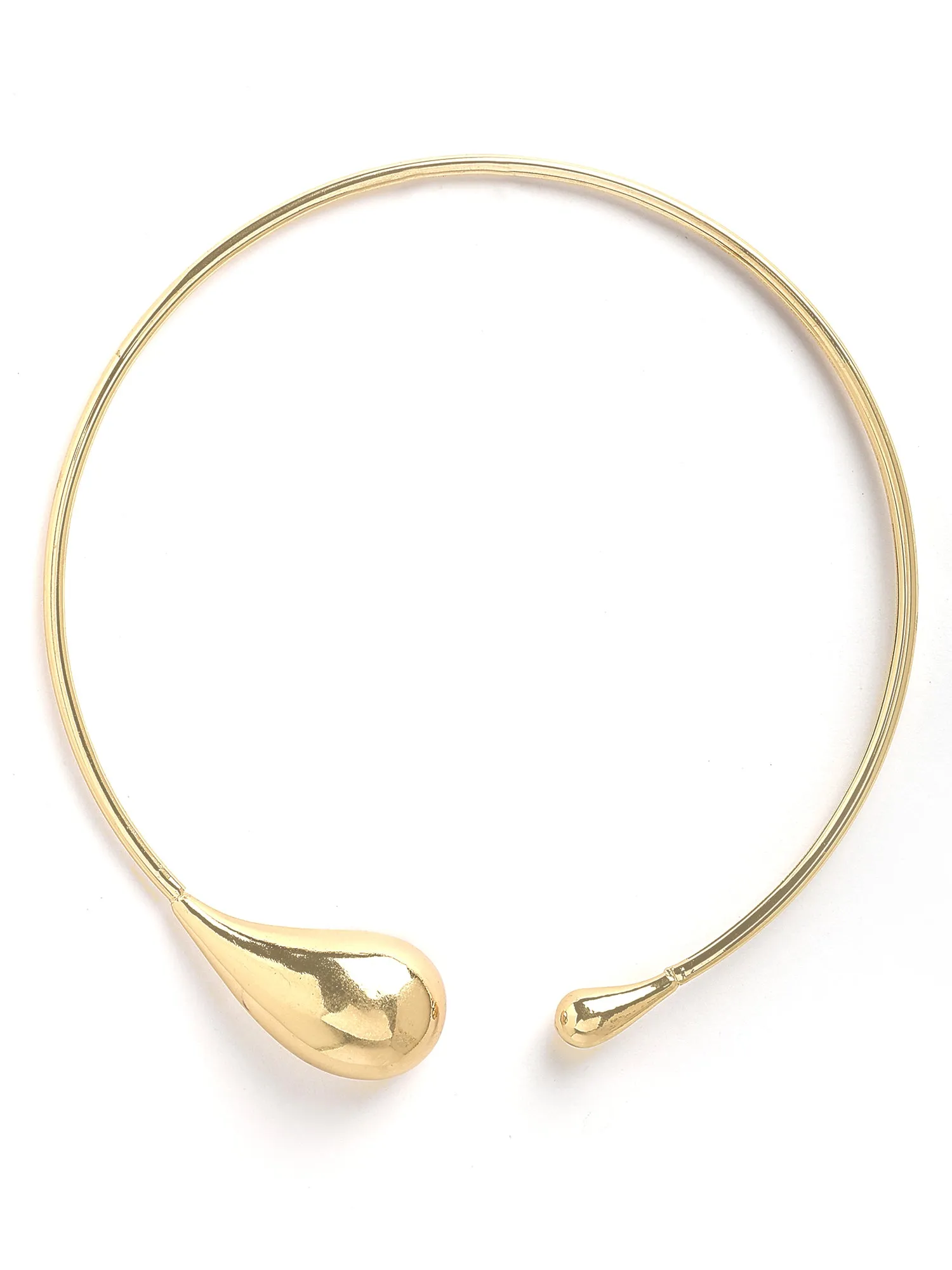 Bohey by KARATCART Gold-Plated Choker Necklace for Women
