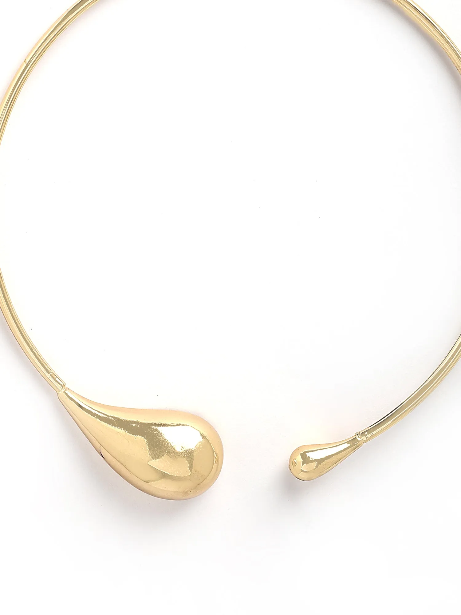 Bohey by KARATCART Gold-Plated Choker Necklace for Women