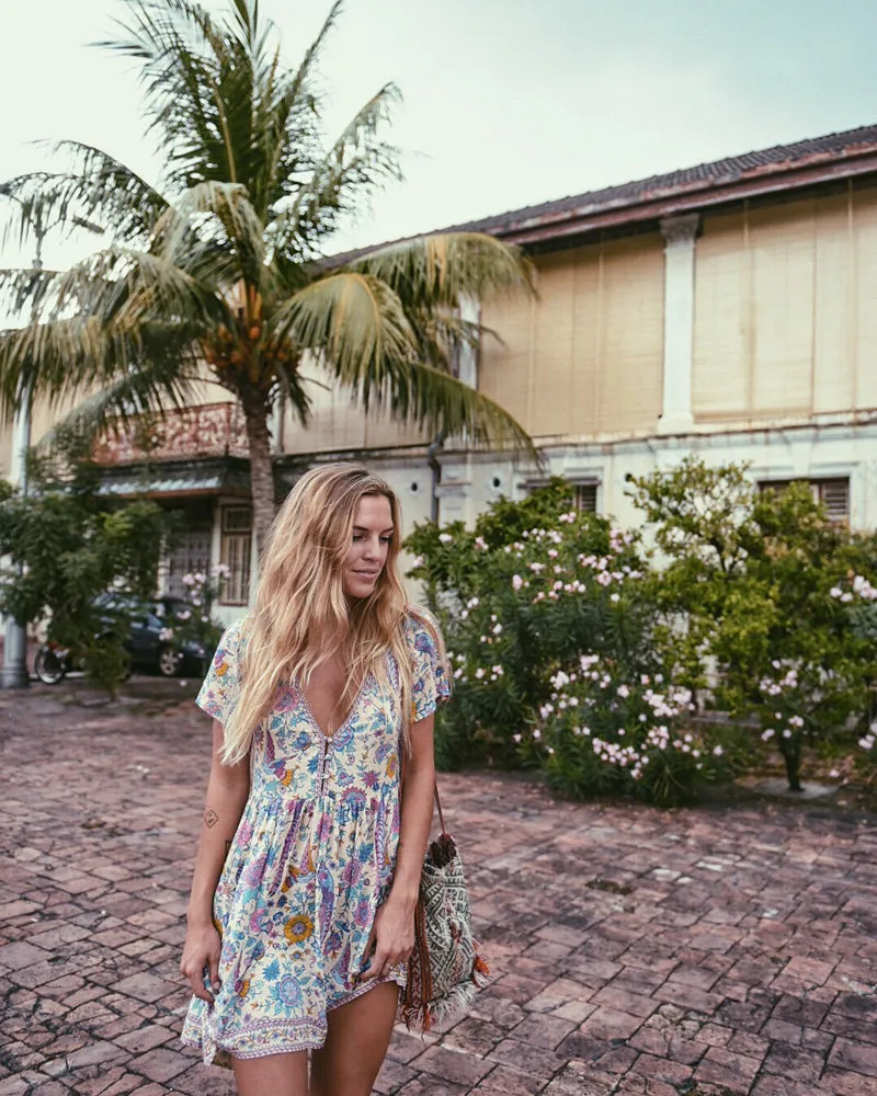 Boho Bermuda Flare Dress