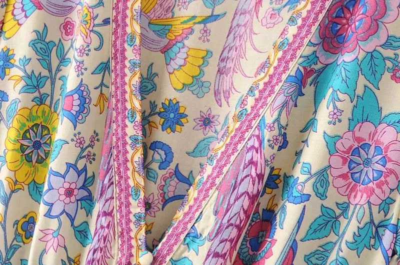 Boho Bermuda Flare Dress