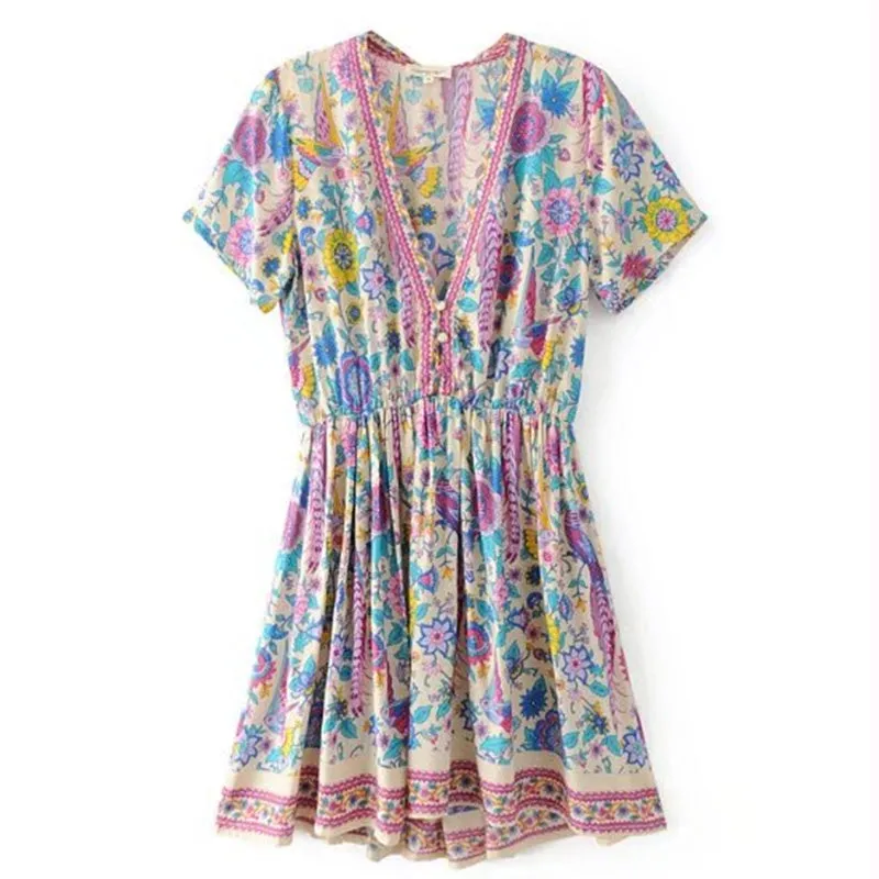Boho Bermuda Flare Dress