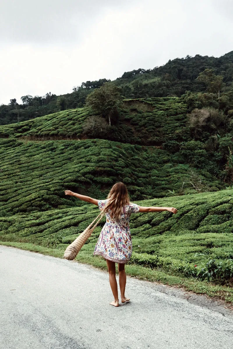 Boho Bermuda Flare Dress