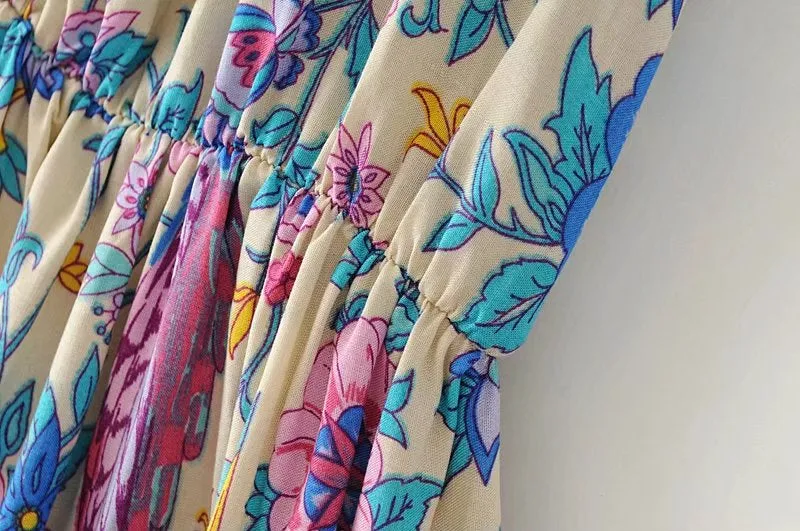 Boho Bermuda Flare Dress