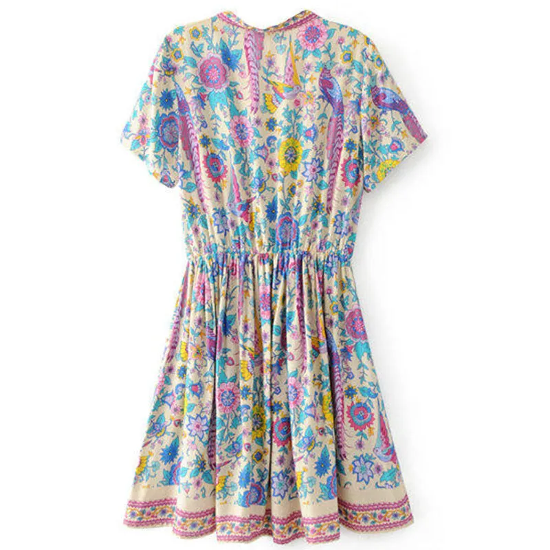 Boho Bermuda Flare Dress