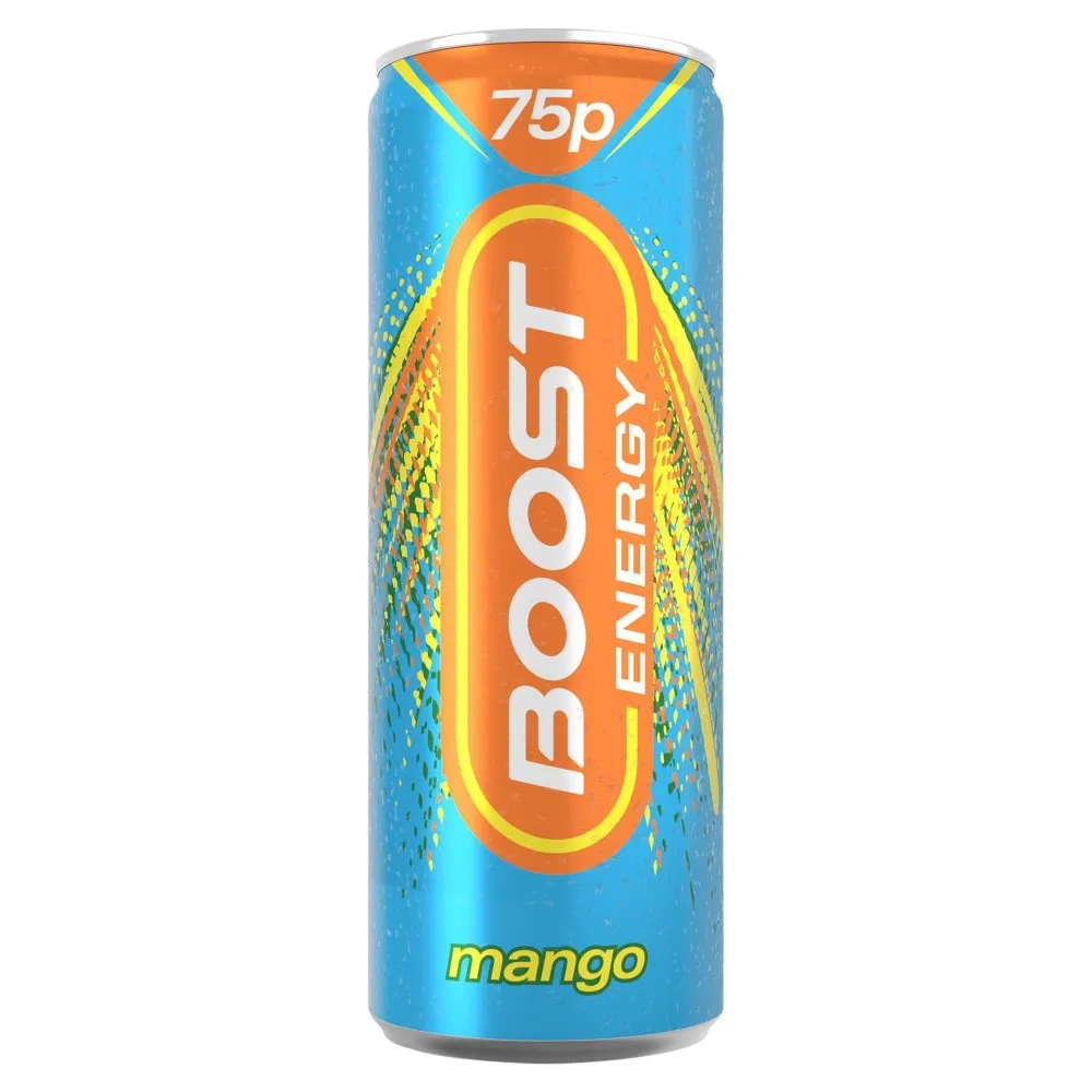 Boost Energy Mango PMP 250ml (Case of 24)