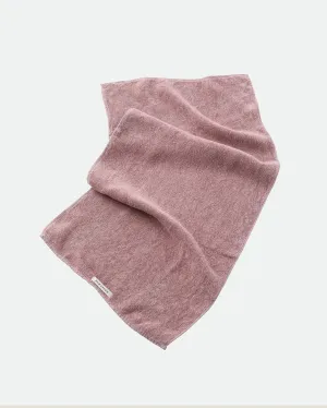 Botanically Colored Linen Japanese Face Towel