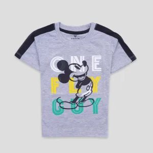 Boys Half Sleeves-Printed T-Shirt (One)