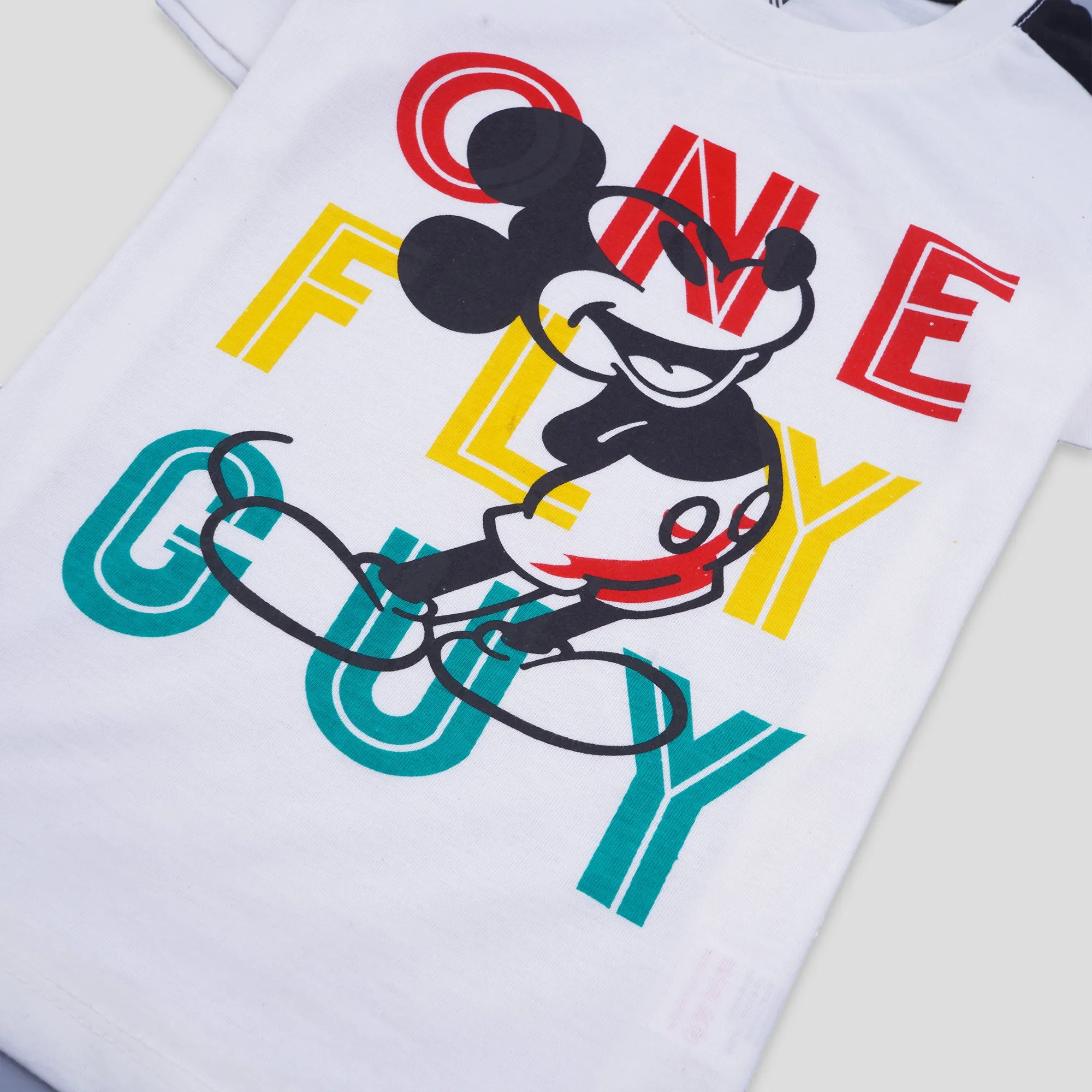 Boys Half Sleeves-Printed T-Shirt (One)