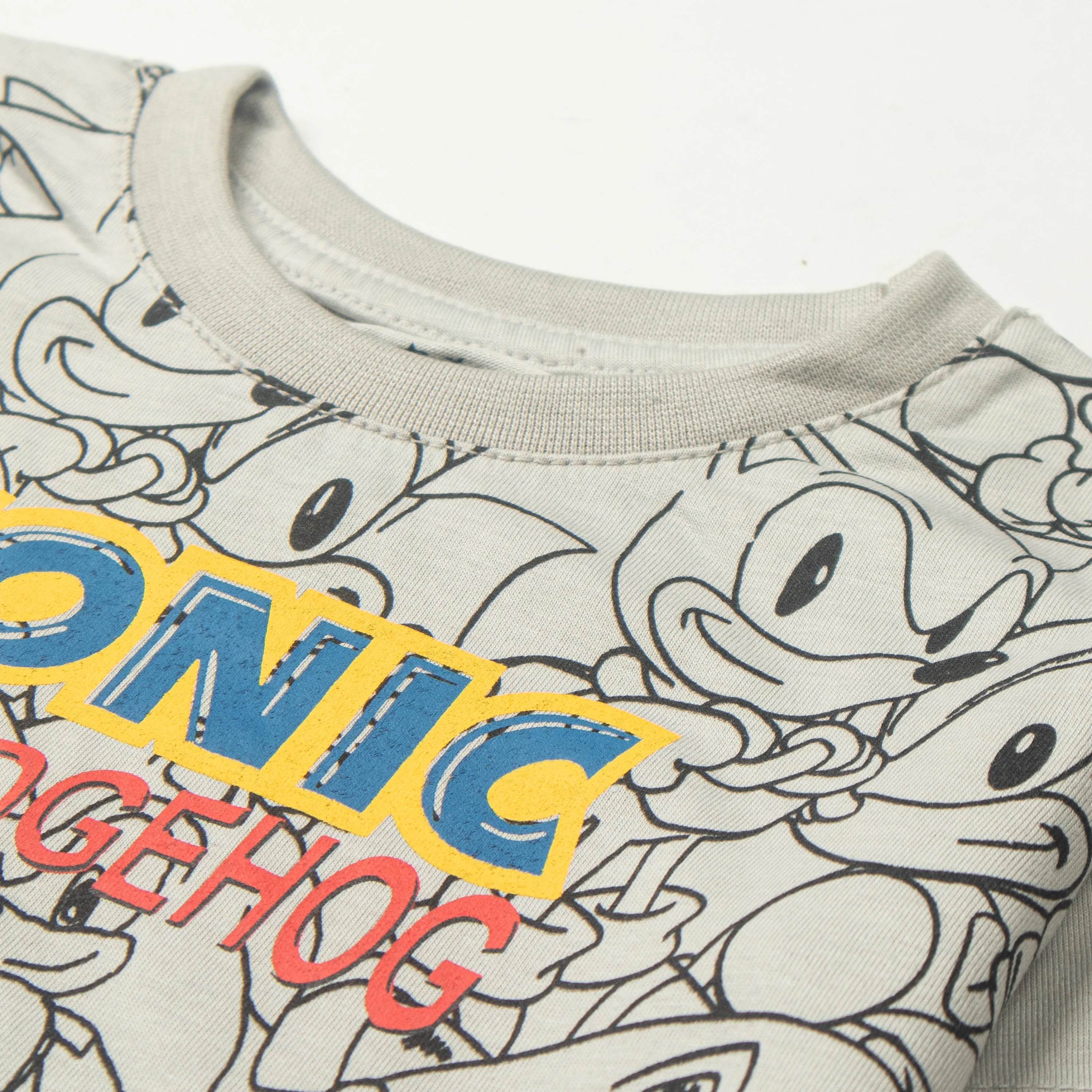 Boys Half Sleeves-Printed T-Shirt (Sonic-2)