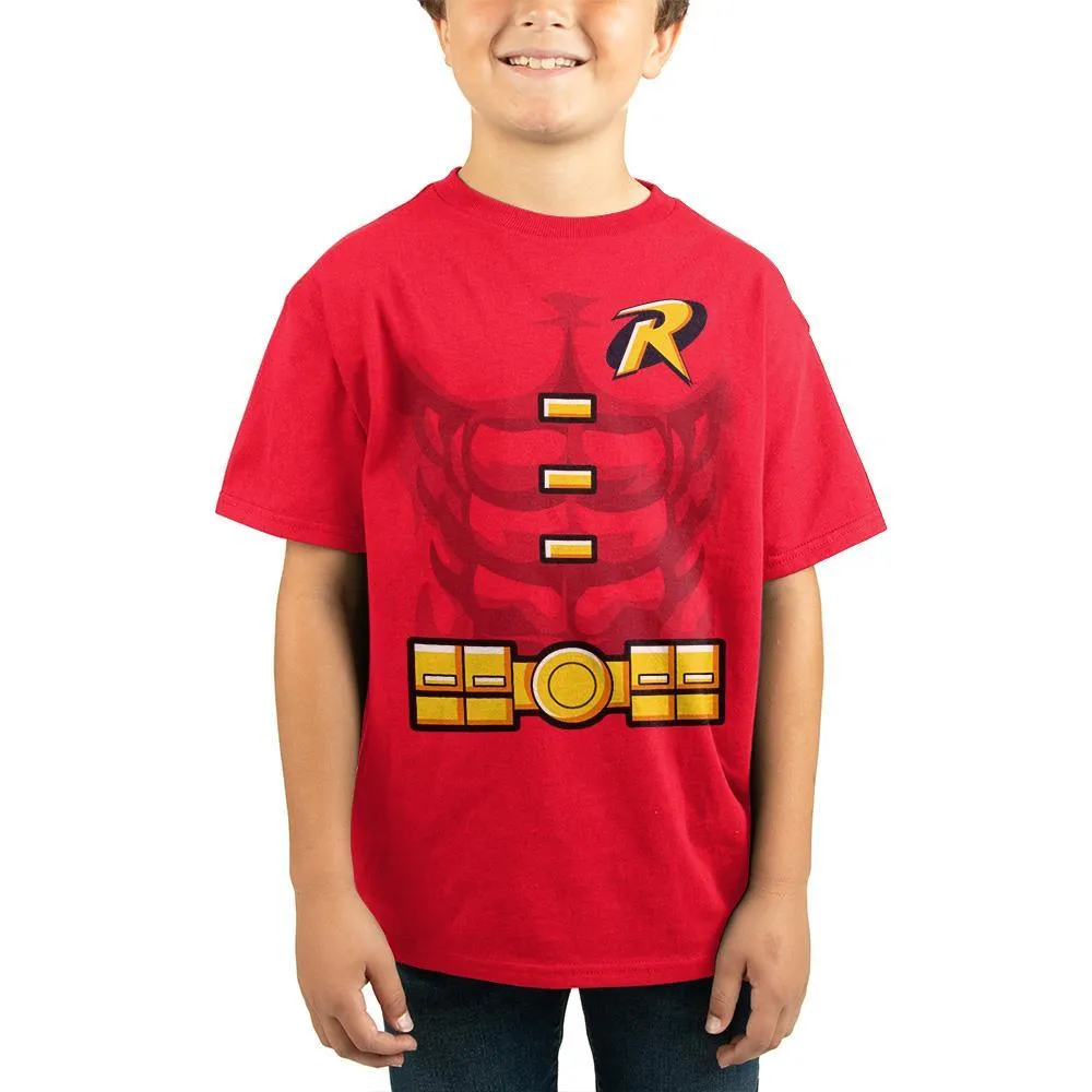 Boys Youth Robin Shirt DC Comics Apparel