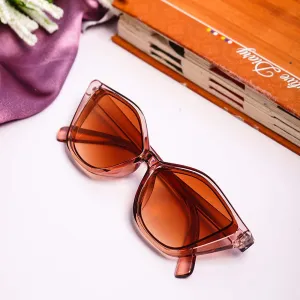Brown Tinted Cat Eye Shades