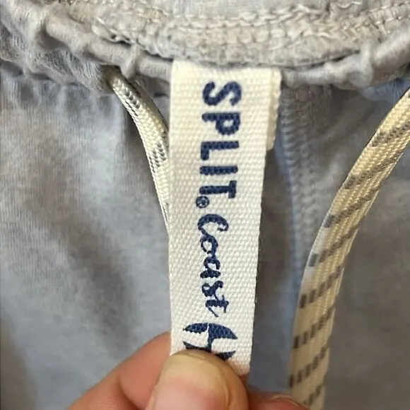Burnside SPLIT COAST ANGEL SHORT Light Blue/Grey Color Size L