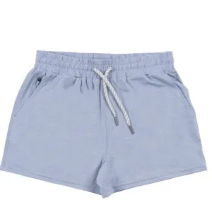 Burnside SPLIT COAST ANGEL SHORT Light Blue/Grey Color Size L