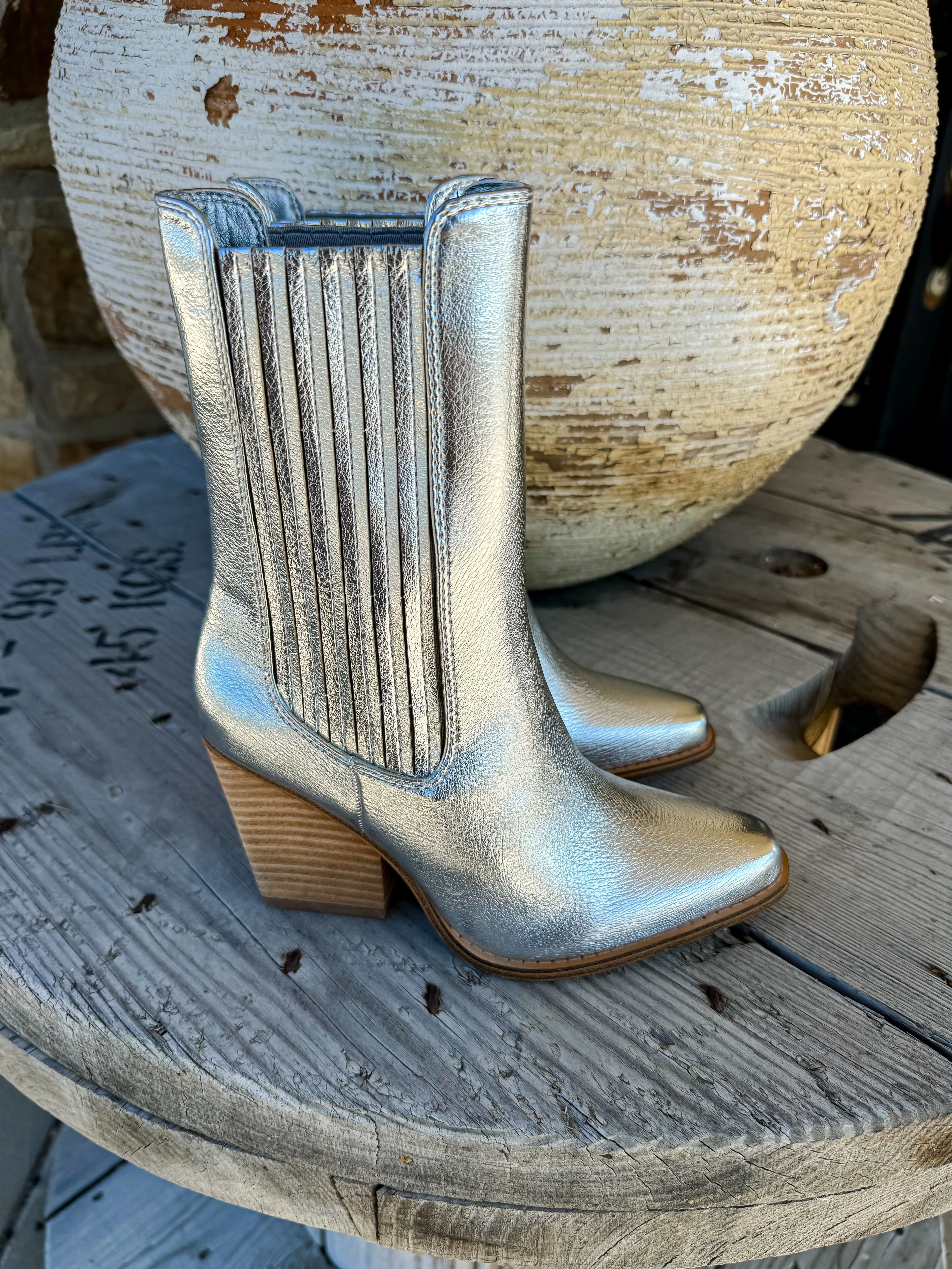 Cali Boot Silver