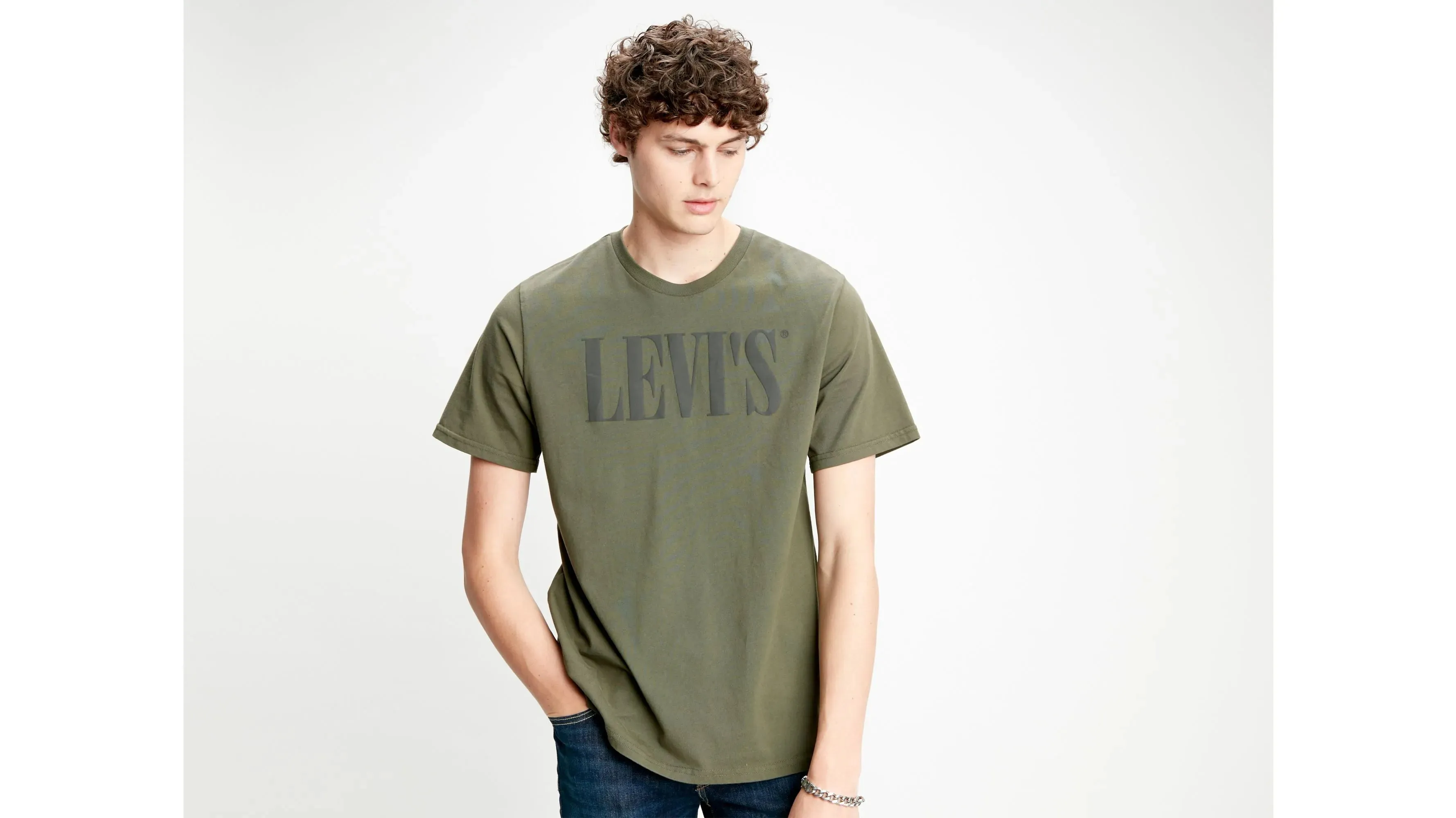 Camiseta Relaxed Logo Serif