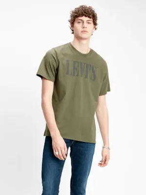 Camiseta Relaxed Logo Serif